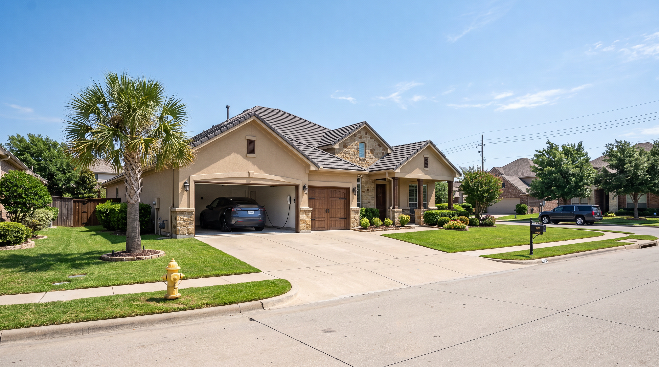 EV charger installation in Irving, TX