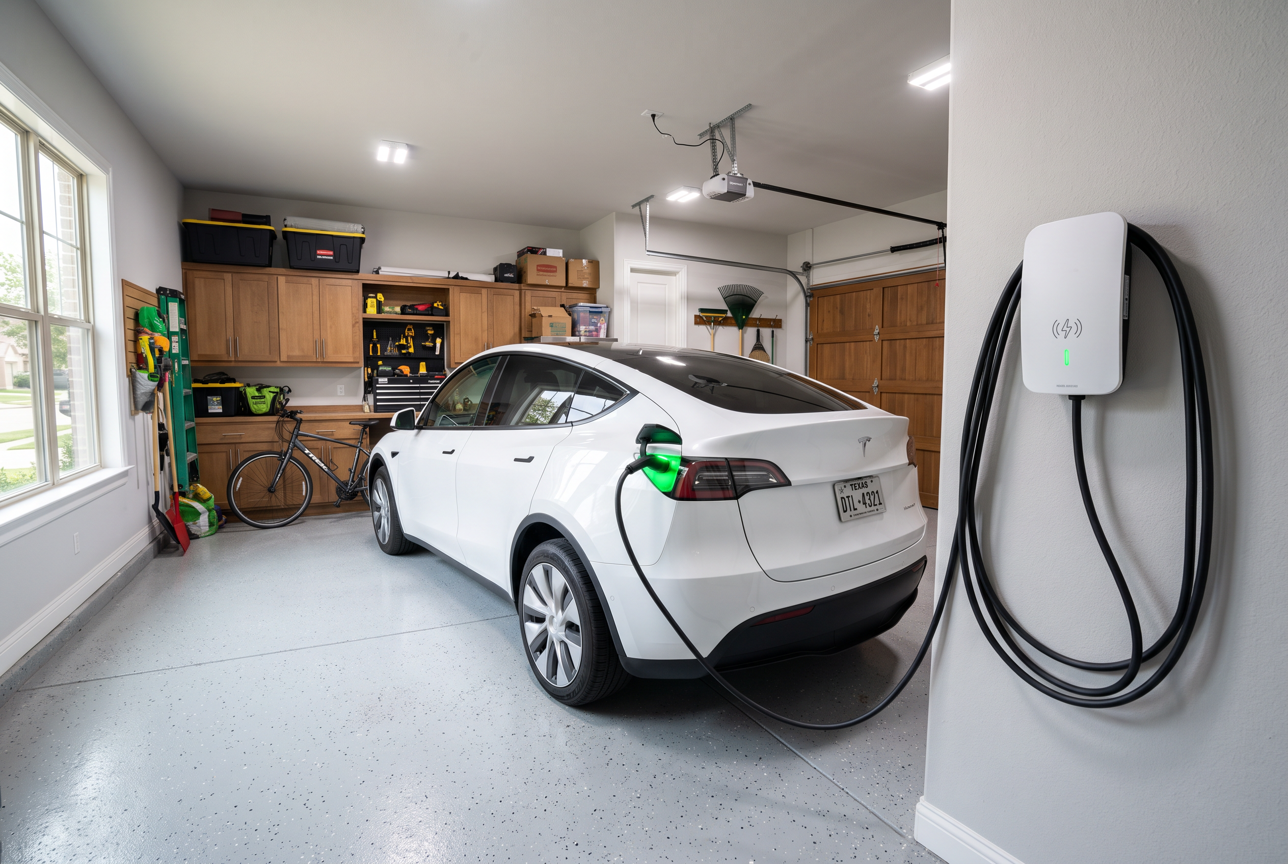 EV Charger Installation Dallas completed project in Dallas, TX